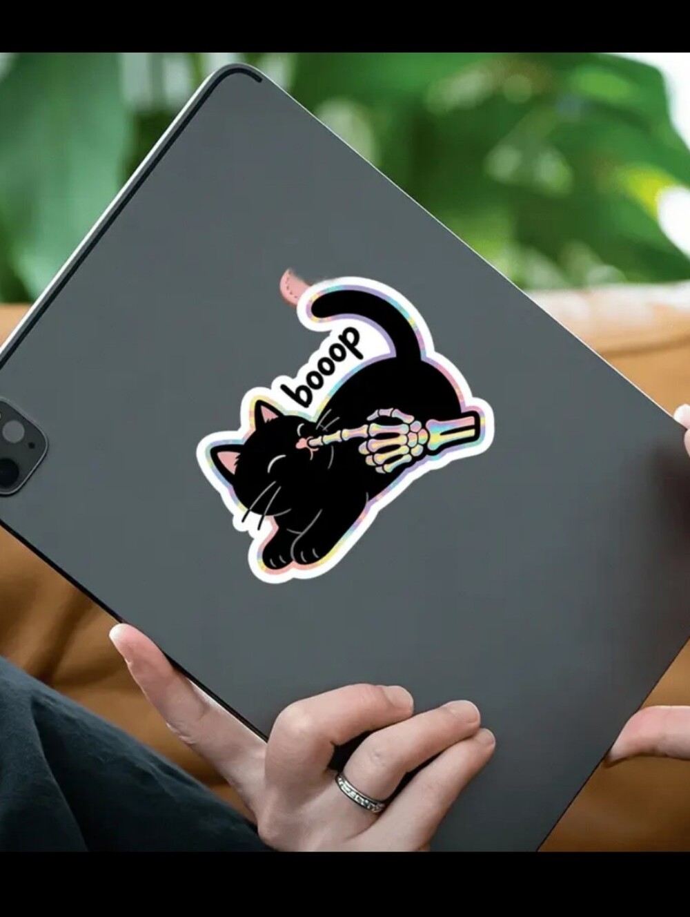 2$ Add On⭐ Black Cat Boop Sticker